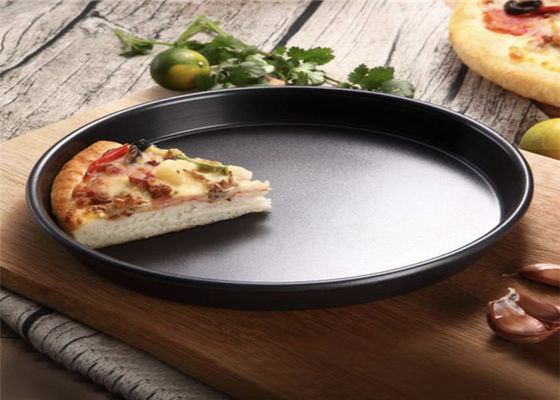 Siyah 12 İnç 305x297x25mmmm Pizza Yapma Tepsisi