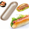 RK Bakeware China Foodservice NSF Hot Dog Bun Pan Hot Dog Ekmek Kalıbı Nonstick Pişirme Taşı