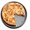RK Bakeware China Foodservice NSF Hard Coat 16 Inch Alüminyum Mega Pizza Disk Pizza Pan
