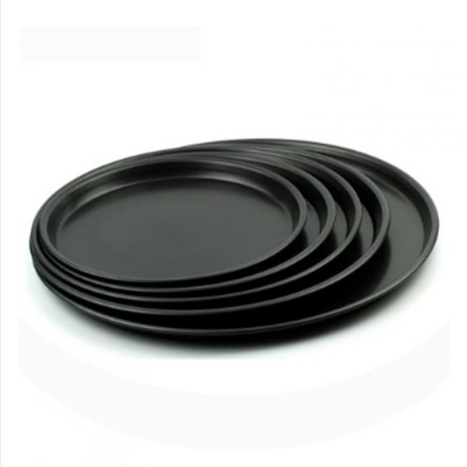 Rk Bakeware China-Hard Anodize Coat Pizza Hut Aluminum Pizza Mould Pizza Pan Pizza Tray