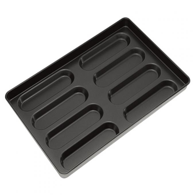 RK Bakeware China Foodservice NSF 600X400 ve Tam Boyutlu Nonstick Hot Dog Bun Tepsisi 0