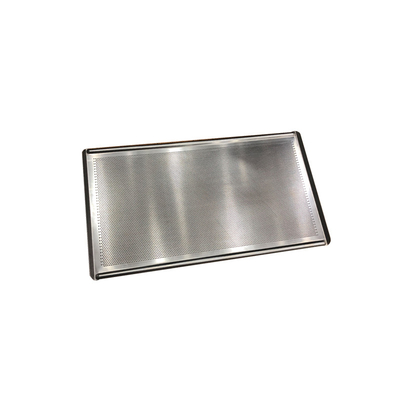 RK Bakeware China Foodservice Mackies SWT455 1.5mm Alüminyum Perforated Flat Tray Swage Edge