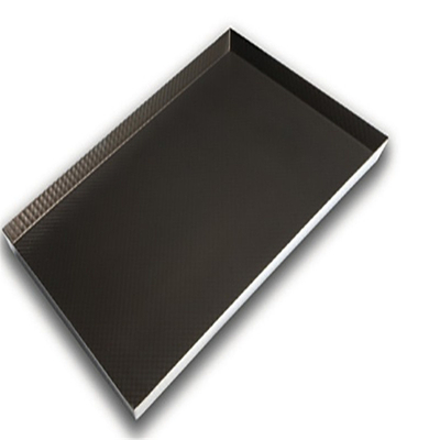 RK Bakeware China Foodservice NSF Glazed Aluminum Bun Pan Flat Bar with Nonstick Coating Kullanılabilir
