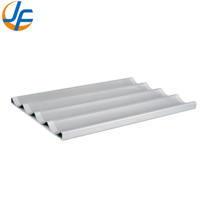 Rk Bakeware China Alüminyum 5 Loaf Baguette Tabak / Fransız Ekmek Taşı