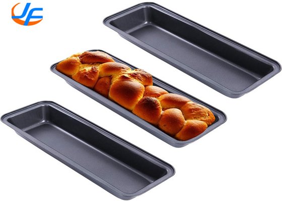 RK Bakeware China Foodservice NSF 340g Pullman Ekmek Taşı / Yapışkan Olmayan Uzun Ekmek Teneke Çelik Ekmek Teneke