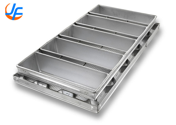 RK Bakeware China Foodservice NSF 1.5mm Alüminyum Ekmek Tencereleri Özel Kemer Pullman Ekmek Tenceresi Endüstri İçin