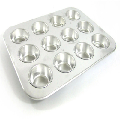 RK Bakeware China Foodservice NSF 12 fincan Alüminyum Muffin Pan ve Cupcake Tepsisi