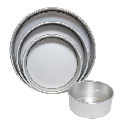 Rk Bakeware China-49025 Sırlı Aluminize Çelik Yuvarlak Kek Tavası/Peynirli Kek/Pound Kek Tavası