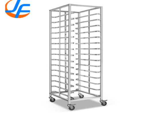 RK Bakeware China Foodservice NSF 15 Kat Paslanmaz Çelik Ekmek Soğutma Rack Fırın Fırın Tavası Tavası Tavası Trolley