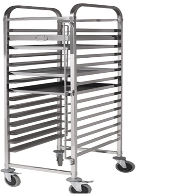 Rk Bakeware Çin- Paslanmaz Çelik 800X600 Tepsi Boyutu için Döner Fırın Rack