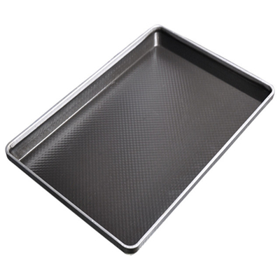 RK Bakeware China Foodservice NSF Endüstriyel Yapışkan Alüminyum Pişirme Tepsisi/ Fırın Rack Tepsisi