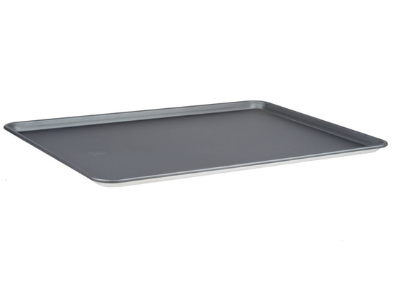RK Bakeware China Foodservice NSF 16 Ölçüm Alüminyum Pişirme Tepsisi, 18 &quot; X 26 &quot; Fil In Rim Alüminyum Bun / Sheet Pan