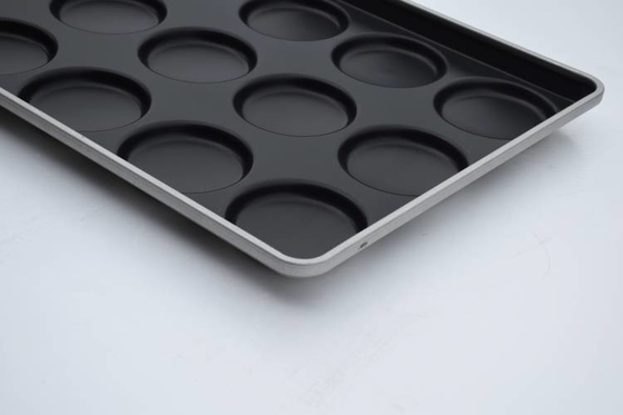 RK Bakeware China Foodservice NSF Alusteel Pişirme Tepsisi Hamburger Bun Pan / Pasta Tepsisi / Cupcake Pan