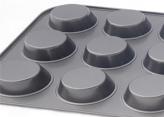 RK Bakeware China Foodservice Nonstick Alüminyum Muffin Pişirme Tepsisi