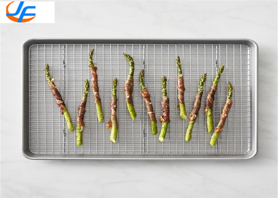 RK Bakeware China Soğutma Telli Alüminyum Pişirme Tepsisi