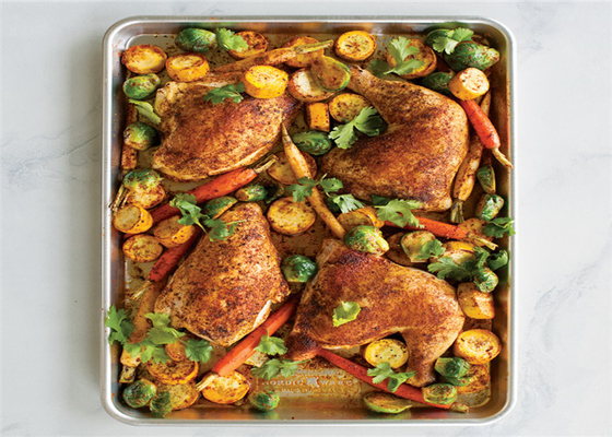 RK Bakeware China Alüminyum Fırın Pişirme Tepsisi Kızarmış Tencere