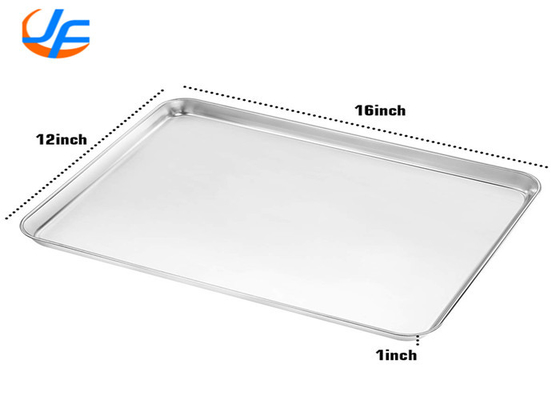 RK Bakeware Çin Camlı Yarım Boyutlu Alüminyum Yaprak Pan Ekmek Pişirme Tepsisi