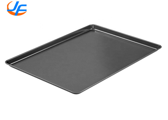 RK Bakeware China Custom 600 X 400 Alüminyum Pişirme Tepsisi Yapraklı Kurabiye Taşı