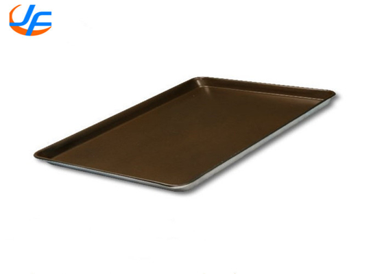 RK Bakeware China Custom 600 X 400 Alüminyum Pişirme Tepsisi Yapraklı Kurabiye Taşı