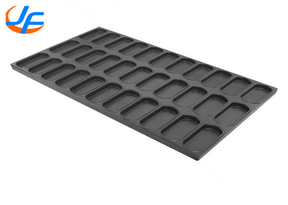 RK Bakeware China Foodservice Alüminyumlu Oval Muffin Pişirme Tavası Kare Muffin Pişirme Tepsisi