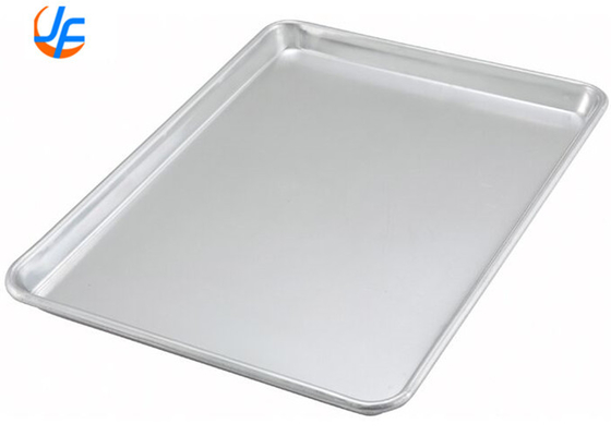 RK Bakeware China 400x600mm Alüminyum Pişirme Tepsisi, Alüminyum Ekmek Kurabiye Yaprak Pan Pişirme Tepsisi
