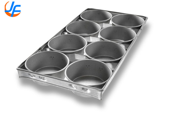 RK Bakeware China Foodservice Chicago Metallik Silikon Süzme Yuvarlak Köşeli Kek/Peynir Kek Pişirme Tepsisi