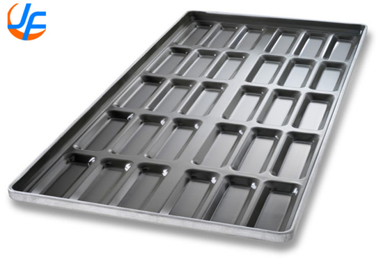 RK Bakeware China Foodservice 41053 Chicago Metallik Camlı Alüminize Çelik Kötü Sonlu Hoagie Bun Pan Tepsisi