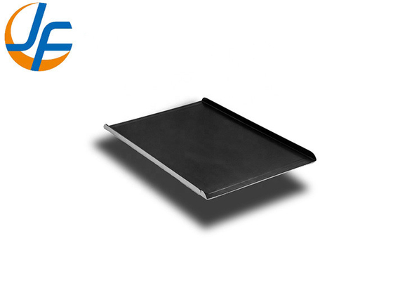RK Bakeware Çin Gıda Servisi Avustralya Fırın Kullanımı 16 Inch 3 Sides Telfon Nonstick Alüminyum Fırın Tepsileri