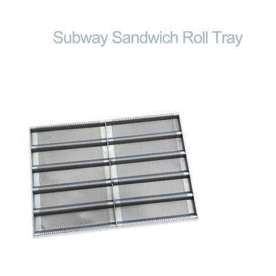 Rk Bakeware China Foodservice Özel Camlı Alüminyum Subway Sub Roll Sandviç Tepsisi