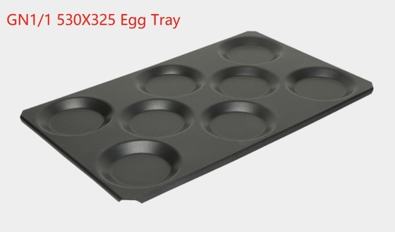RK Bakeware China Rational Combi Oven GN1/1 Alüminyum Gastronorm Yumurta Pişirme Tepsisi Yapıştırıcı