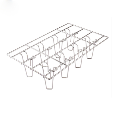 RK Bakeware China Foodservice Gn1/1 Combi Oven Paslanmaz Çelik Kızarmış Tavuk Spike Rack