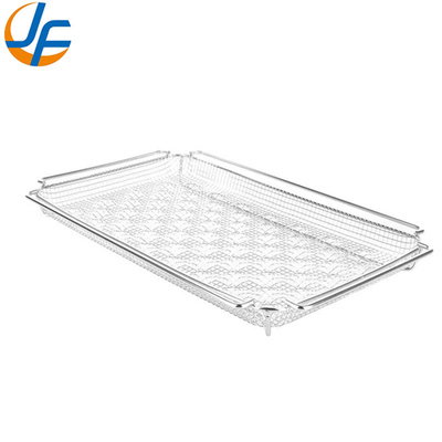RK Bakeware China Foodservice Paslanmaz Çelik GN1/1 ızgara kızartma sepeti