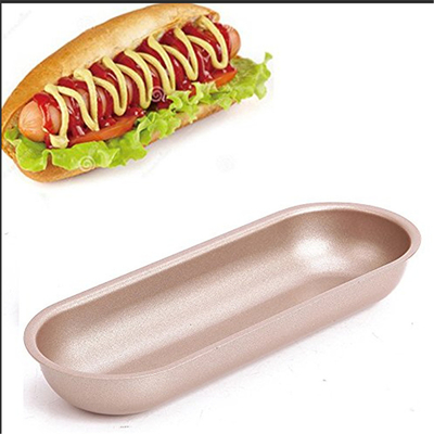 RK Bakeware China Foodservice NSF Alüminyum Nonstick Hotdog Şekilli Tencere