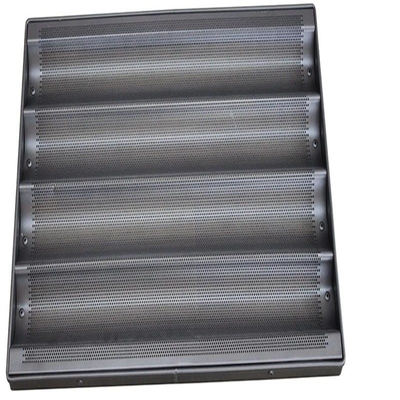 RK Bakeware China Foodservice NSF Perforated Aluminum Nonstick Fransız Baguette Pan / Baguette Tabakası