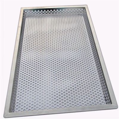 RK Bakeware China Foodservice NSF Custom 4 Side Perforated 304 Paslanmaz Çelik Kuru Tepsisi