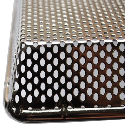 RK Bakeware China Foodservice NSF Custom 4 Side Perforated 304 Paslanmaz Çelik Kuru Tepsisi