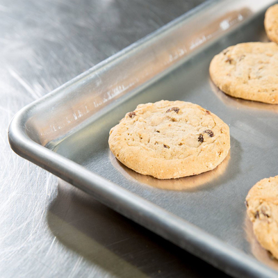 Baguette 18 &quot;X 26&quot; 16 Ölçüm 1.2 mm Alüminyum Bandejas De Baking Cookie Sheet Pan