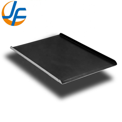 RK Bakeware China Foodservice NSF 4 taraflı ve 3 taraflı Alüminyum Düz Plain Baking Tray Sheet Pan