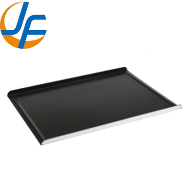 RK Bakeware China Foodservice NSF 4 taraflı ve 3 taraflı Alüminyum Düz Plain Baking Tray Sheet Pan