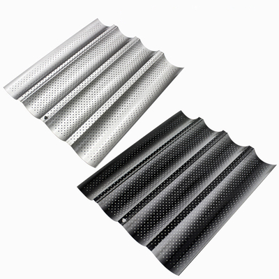 RK Bakeware China Foodservice NSF Alüminyum Glaze Et Ekmeği Taşı Baguette Pişirme Taşı Taşı