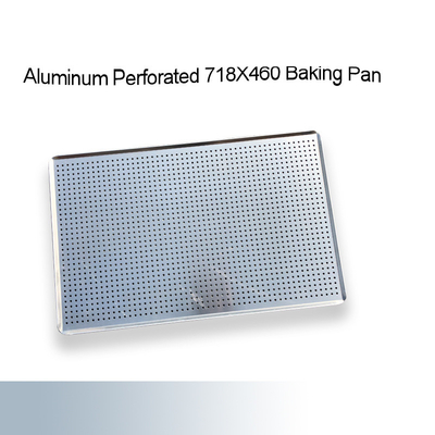 Rk Bakeware China-Swt406 &amp; Swt455 Yapışkansız Alüminyum Düz Perforasyonlu Fırınma Tepsisi Avustralya Fırıncı