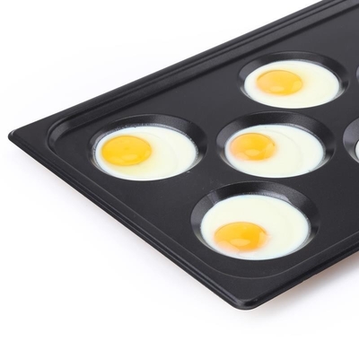 Rk Bakeware China-Rational Combi Oven Alüminyum Gn1/1 Kullanımı Gastronorm Yumurta Tepsisi