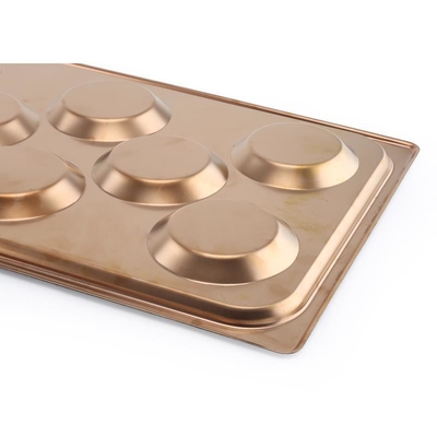 Rk Bakeware China-Rational Combi Oven Gastronorm Gn1/1 Alüminyum Nonstick Burger Tepsisi