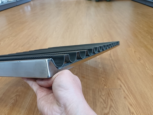 Rk Bakeware China 14 Moldes PARA Pan Frances Alüminyum Baguette Fırıncı Ekmek Tepsisi