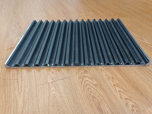 Rk Bakeware China 14 Moldes PARA Pan Frances Alüminyum Baguette Fırıncı Ekmek Tepsisi