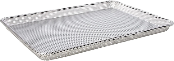 RK Bakeware China Foodservice NSF 904692 Tam Boyut 16 Ölçüm Tam Perforasyonlu Alüminyum Yapraklı Bun Pan Pişirme Tepsisi