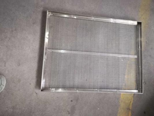 RK Bakeware China Foodservice Paslanmaz Çelik Havadan Kızartıcı Basket Grill Basket Havadan Kızartıcı Tepsi Tel Rack