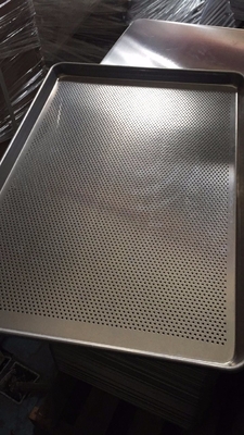 RK Bakeware China Foodservice Paslanmaz Çelik Havadan Kızartıcı Basket Grill Basket Havadan Kızartıcı Tepsi Tel Rack