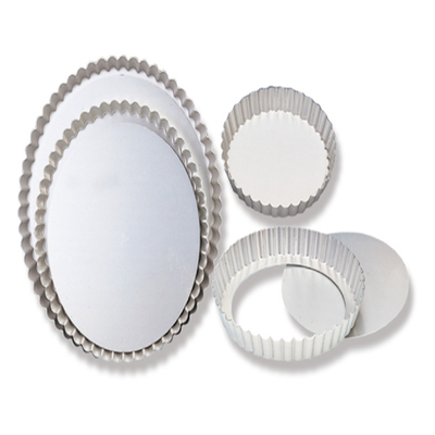 RK Bakeware China Foodservice NSF Hard Coat Alüminyum Ticari Pizza Taşı ve Tart Taşı