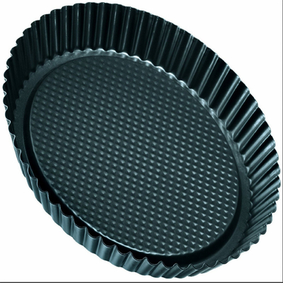 Rk Bakeware Çin-Sert Paltoslu Fluted Yuvarlak Alüminyum Pizza Form Pan